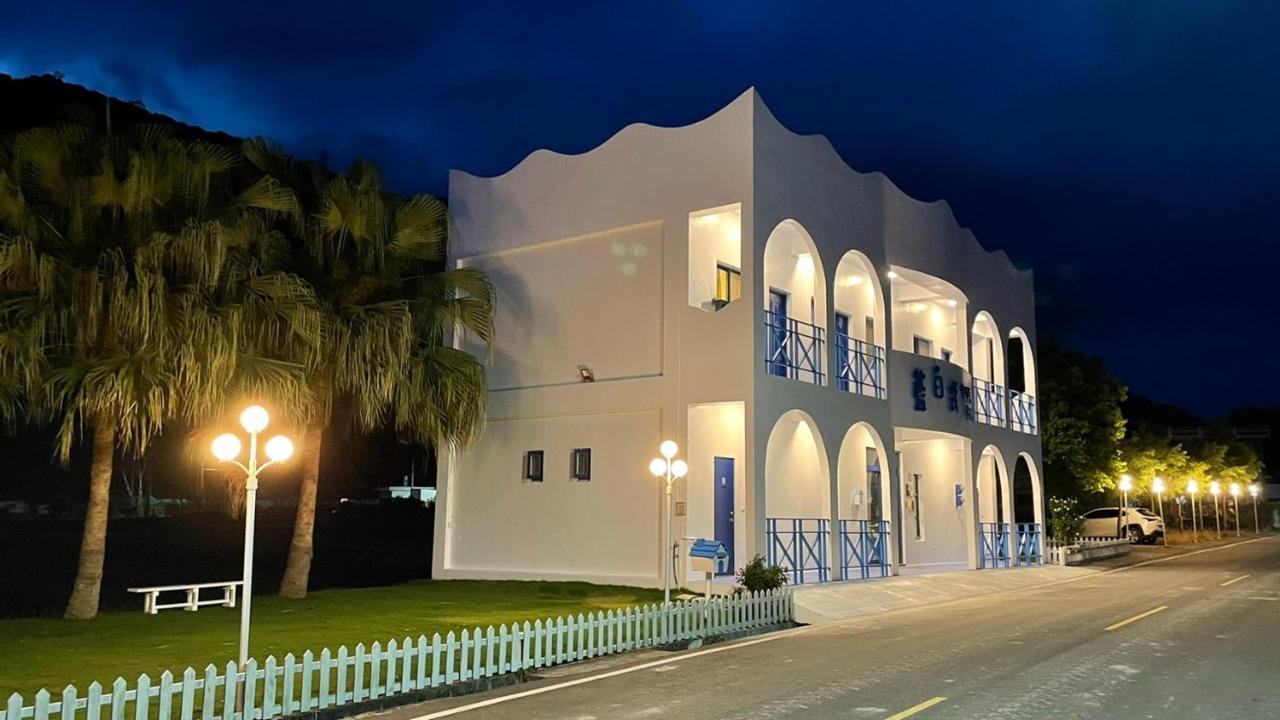 Blue And White Style Holiday B&B 관샨 외부 사진