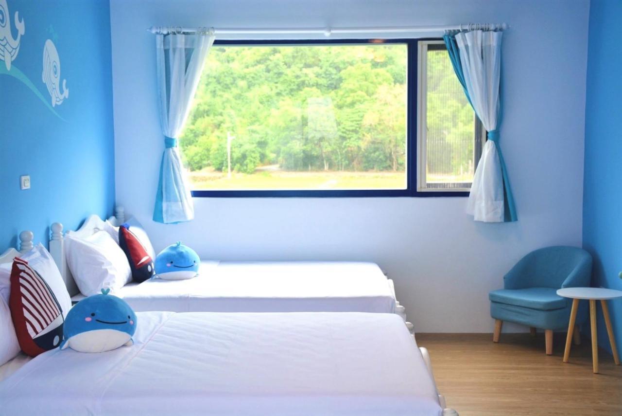 Blue And White Style Holiday B&B 관샨 외부 사진