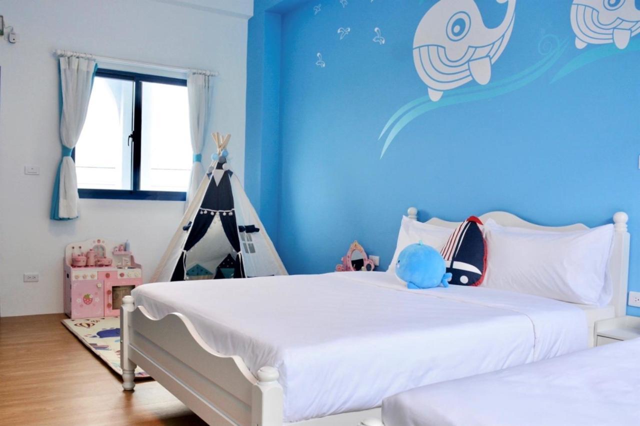 Blue And White Style Holiday B&B 관샨 외부 사진