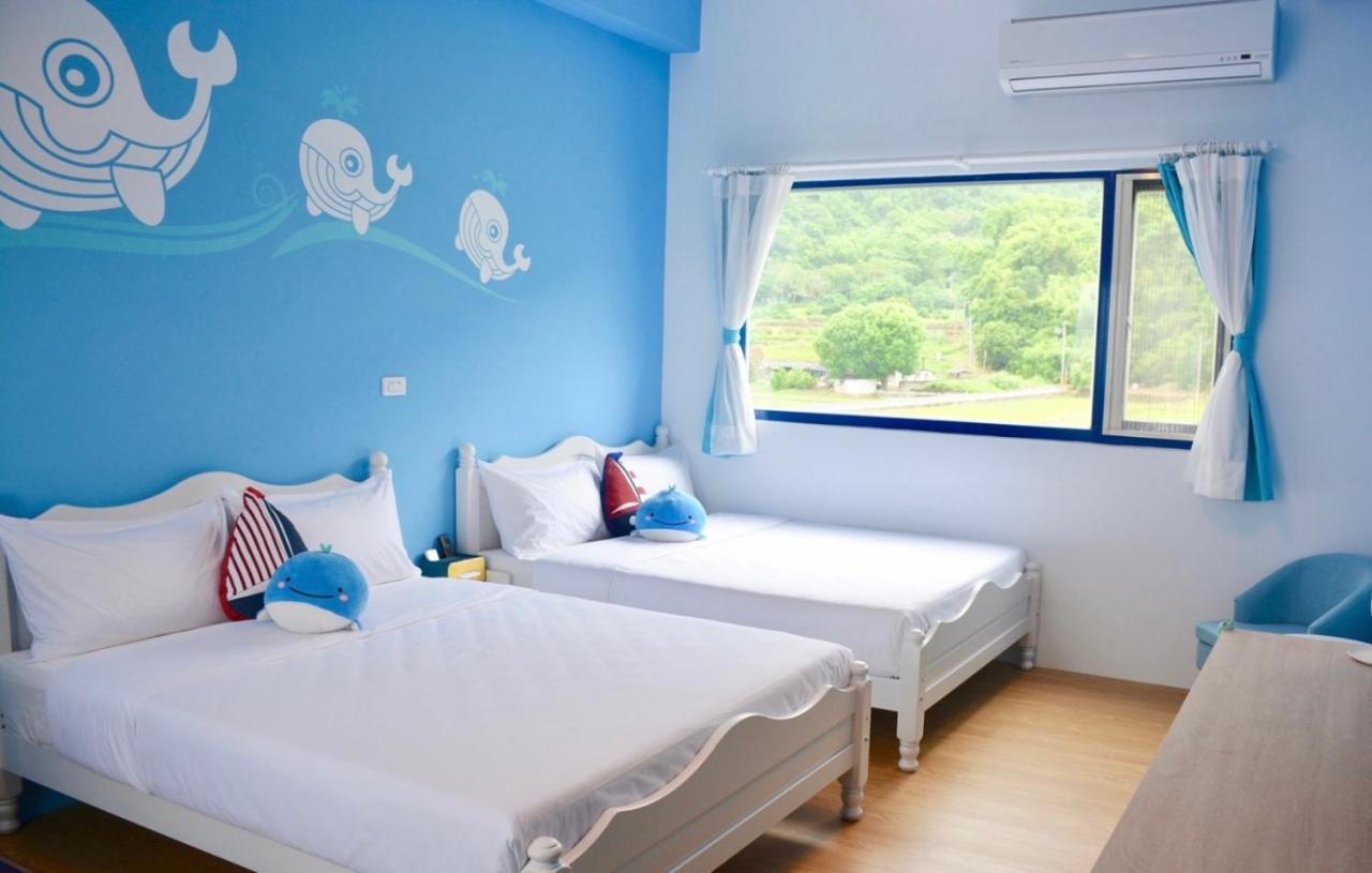 Blue And White Style Holiday B&B 관샨 외부 사진
